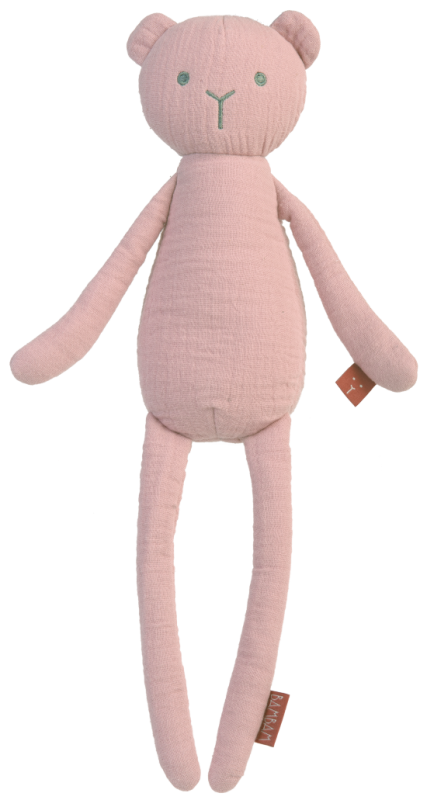 Plüschtier Pink Bär Organic 36 cm